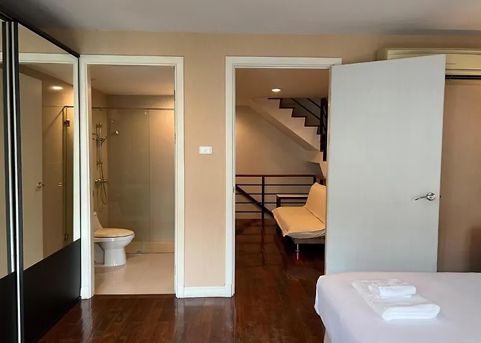 Entire 3bedroom Townhome, Shared Swimming Pool In Sukhumvit, 2943 度假居 曼谷